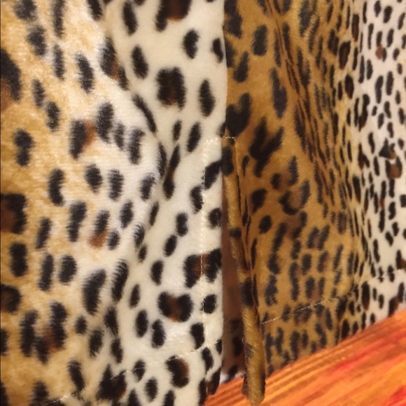 Copper Key Leopard Mini Skirt - Picture 2 of 4